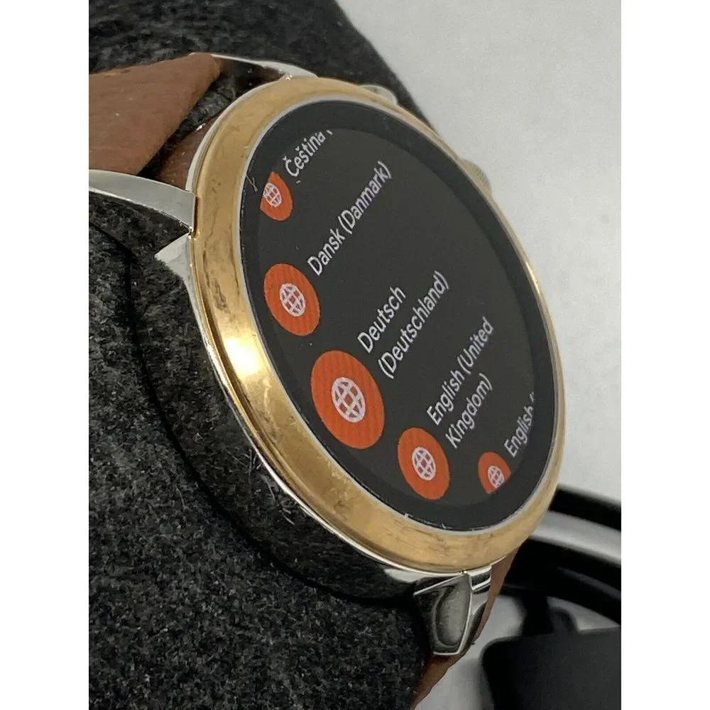 Fossil Gen 4 Authentic Digital Dial Smart Watch Custom Band FTW6016 LT345